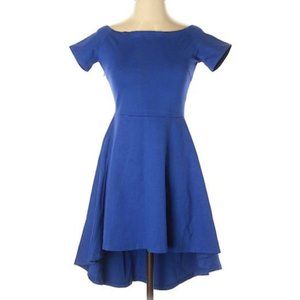 Sarin Mathews | navy blue high low casual dress